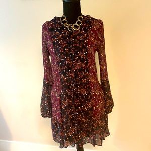 Boho chic mini dress by Paige - size M
